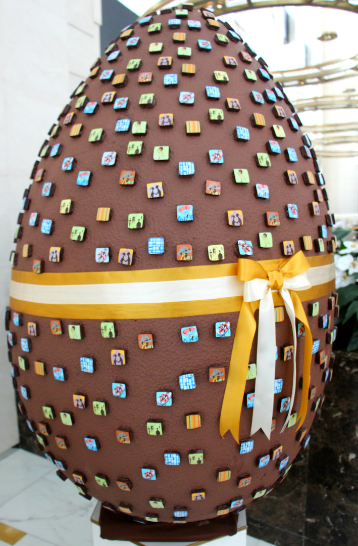 Madame Magazine Shangri La Hotel Dubai Unveils Region’s Largest Chocolate Easter Egg